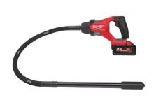 Вібратор занурювальний акумуляторний безщітковий MILWAUKEE, M18 FCVN12-551, 1,2м (зарядний пристрій M12-18 FC, 1 акумулятор М18 (4933479597)