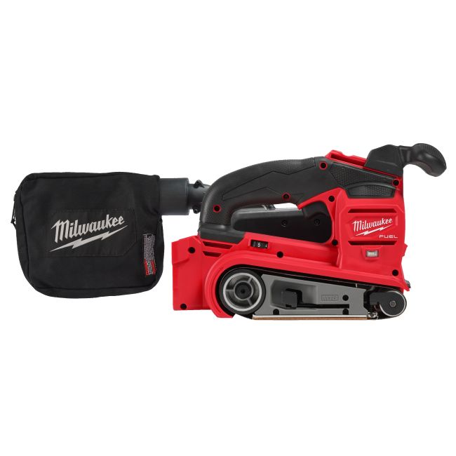 Шліфмашина стрічкова акумуляторна безщіткова MILWAUKEE, M18 FBTS75-0 (каркас) (4933479614)