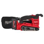 Шліфмашина стрічкова акумуляторна безщіткова MILWAUKEE, M18 FBTS75-552X (зарядний пристрій M12-18 FC., 2 акумулятори М18 HВ5.5 5 (4933479615)