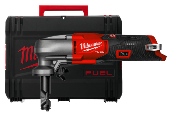 Ножиці висічні по металу акумуляторні безщіткові MILWAUKEE, M12 FNB16-0X (каркас, пилозбірник, HDкейс) (4933479618)
