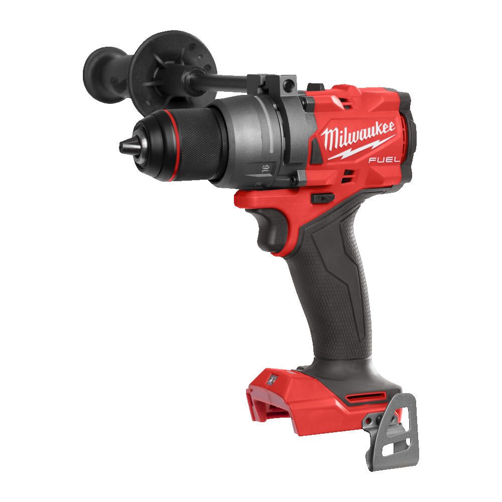 Дриль-шуруповерт акумуляторний безщітковий MILWAUKEE, M18 FDD3-0X,158Нм (каркас, кліпса для ременя, бічна ручка, HDкейс) (4933479862)