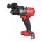 Дриль-шуруповерт акумуляторний безщітковий MILWAUKEE, M18 FDD3-0X,158Нм (каркас, кліпса для ременя, бічна ручка, HDкейс) (4933479862)