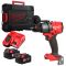 Дриль-шуруповерт акумуляторний безщітковий MILWAUKEE, M18 FDD3-502X, 158Нм (зарядний пристрій М12-18 FC, 2 акумулятори М18 В5 5А (4933479863)