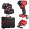 Шуруповерт ударний акумуляторний MILWAUKEE, M18 FID3-502X, 226Нм (зарядний пристрій M12-18 FC, 2 акумулятори М18 В5 5 Аг, кліпса (4933479865)