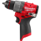 Дриль-шуруповерт акумуляторний безщітковий MILWAUKEE, M12 FDD2-0, 37/45Нм (каркас, кліпса для реміня, картонне пакування) (4933479872)