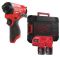 Шуруповерт ударний акумуляторний безщітковий 1/4'' HEX MILWAUKEE, M12 FID2-202Х, 170Нм (зарядний пристрій С12 С, 2 акумулятори М (4933479877)
