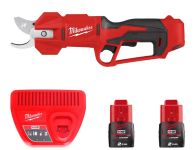 Ножниці садові - секатор акумуляторний M12 BLPRS-202 MILWAUKEE 4933480115(+ заряд.пристрій, 2 акум.) (4933480115)