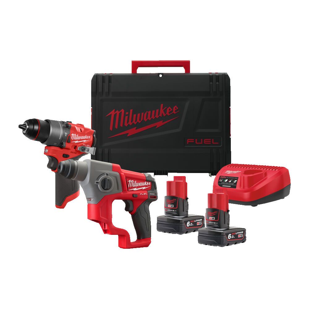 Набір акумуляторних інструментів M12 FPP2F2-602X MILWAUKEE (4933480591)