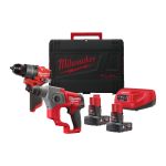 Набір акумуляторних інструментів M12 FPP2F2-602X MILWAUKEE (4933480591)