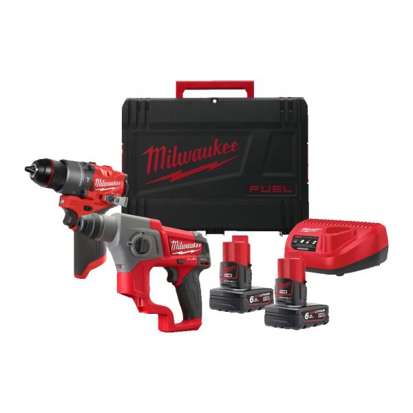 Набір акумуляторних інструментів M12 FPP2F2-602X MILWAUKEE (4933480591)