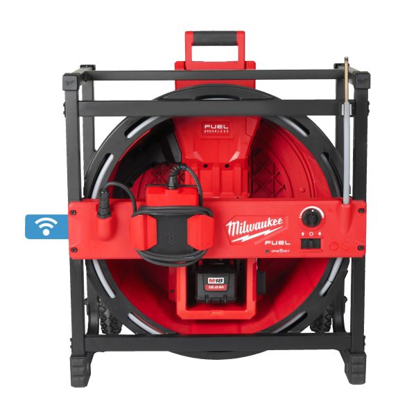 Машина прочистна безщіткова акумуляторна MILWAUKEE, M18 HSFSM-122 (зарядний пристрій M12-18 FC, 2 акумулятори М18 НВ12 12Аг) (за (4933480722)