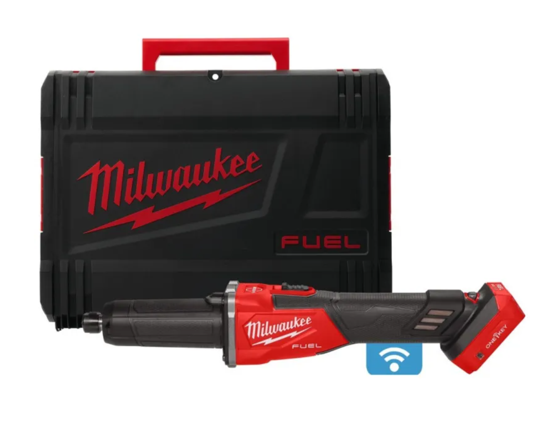 Шліфмашина пряма акумуляторна безщіткова MILWAUKEE, M18 FDGROVB-0X (каркас, HDкейс) (4933480955)