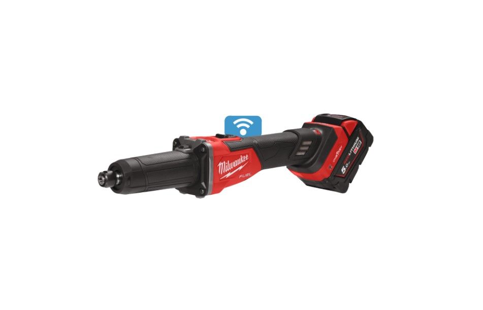 Шліфмашина пряма акумуляторна безщіткова MILWAUKEE, M18 FDGROVB-502X (зарядний пристрій M12-18 FC, 2 акумулятори М18 В5 5Аг, HDк (4933480956)