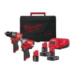 Набір з двох інструментів безщіткових акумуляторних M12 FPP2H2-423X MILWAUKEE (4933481027)