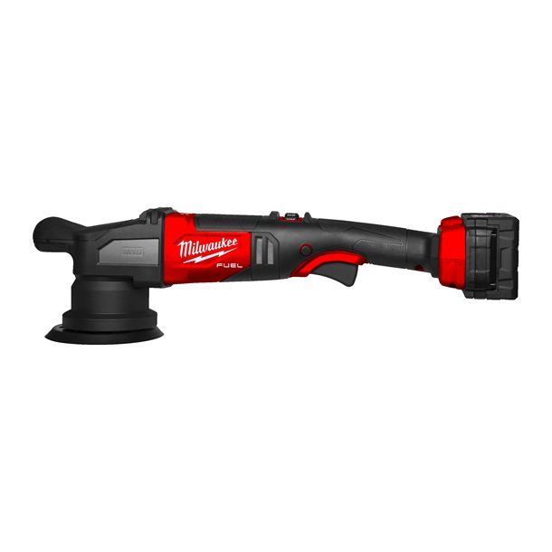 Машина полірувальна акумуляторна ексцентрикова безщіткова MILWAUKEE, M18 FROP15-502X KIT, діаметр 125мм (зарядний пристрій M12-1 (4933492352)