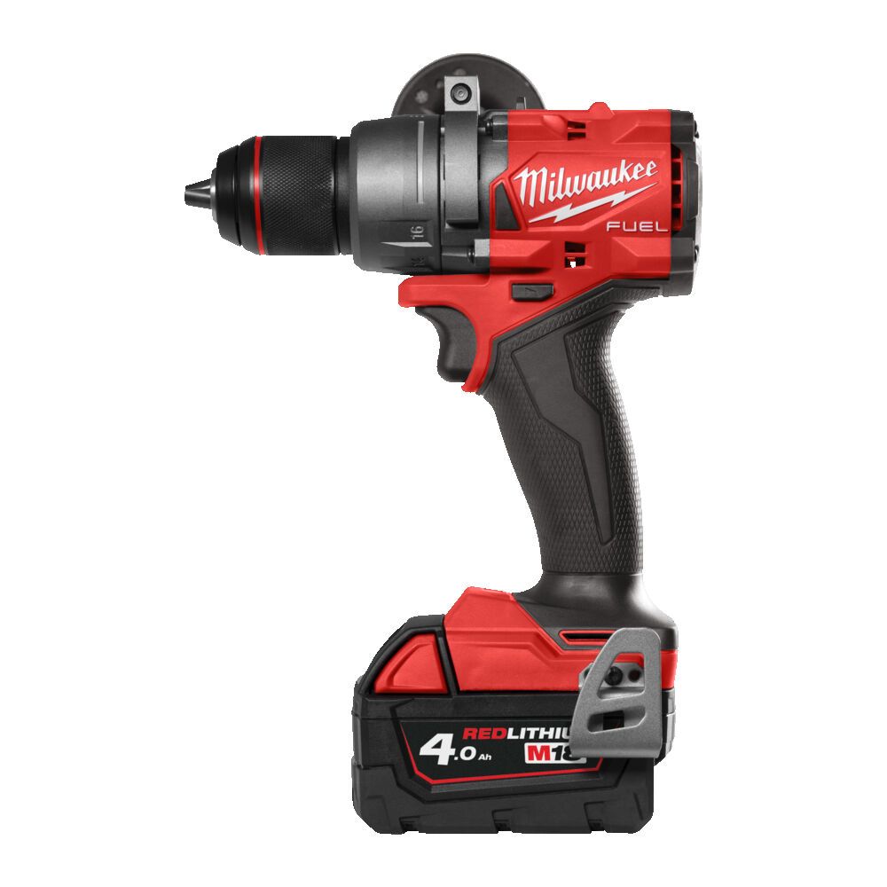 Дриль-шуруповерт з ударом акумуляторний безщітковий MILWAUKEE, M18 FPD3-402С, 158Нм (зарядний пристрій М12-18 С, 2 акумулятори М (4933492473)