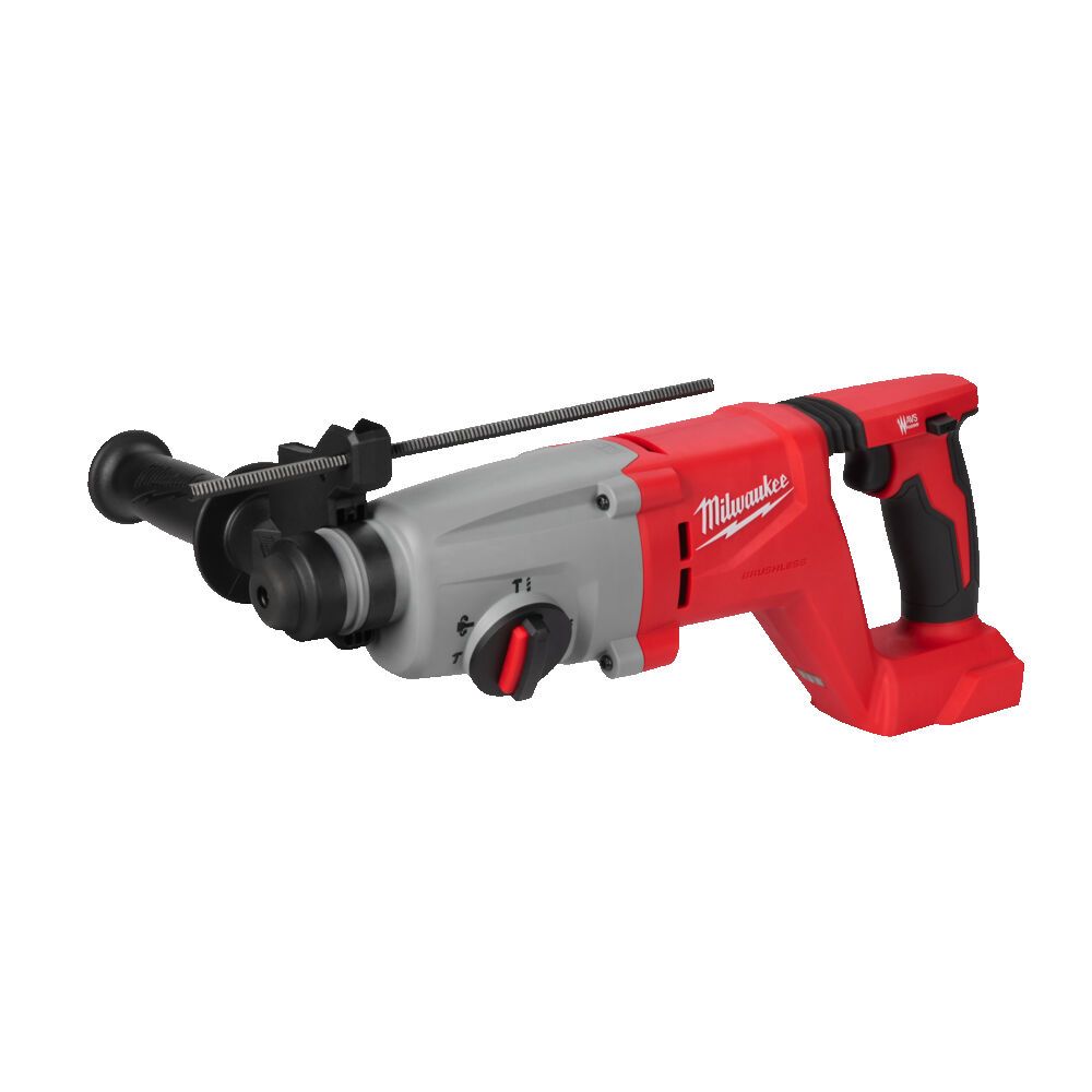 Перфоратор акумуляторний безщітковий SDS-PLUS MILWAUKEE, M18 BLHACD26-402X, 2,6Дж (зарядний пристрій М12-18 С, 2 акумулятори М18 (4933492480)
