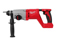 Перфоратор акумуляторний безщітковий SDS-PLUS MILWAUKEE, M18 BLHACD26-0, 2,6Дж (каркас, бічна рукоять, обмежувач глибини, картон (4933492483)