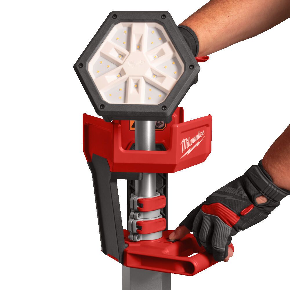 Щогла освітлення акумуляторна MILWAUKEE, M18SAL2-0, 2800Лм (каркас) (4933492486)