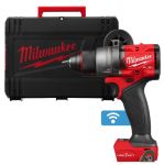 Дриль-шуруповерт акумуляторний безщітковий MILWAUKEE, M18 ONEDD3-0X, 158Нм (каркас, кліпса для ременя, бічна рукоять, HDкейс) (4933492799)