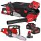 Набір інструмента садового акумуляторного MILWAUKEE M18 FPP30PL5-823P (зарядний пристрій М12-18FC, акумулятори M18 HB12 12Аг, M1 (4933492814)