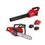 Набір інструмента садового акумуляторного MILWAUKEE M18 FPP2OP2-802 (зарядний пристрій М12-18 FC, 2 акумулятори М18 НВ8 Аг. M18 (4933492817)