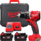 Дриль-шуруповерт акумуляторний безщітковий MILWAUKEE M18 BLDDRC-402C, 60,5Нм (зарядний пристрій М12-18 С, 2 акумулятори М18 В4 4 (4933492834)