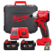 Шуруповерт ударний акумуляторний безщітковий 1/4'' HEX MILWAUKEE, M18 BLIDRC-402C, 190Нм (зарядний пристрій М12-18 С, 2 акумулят (4933492840)