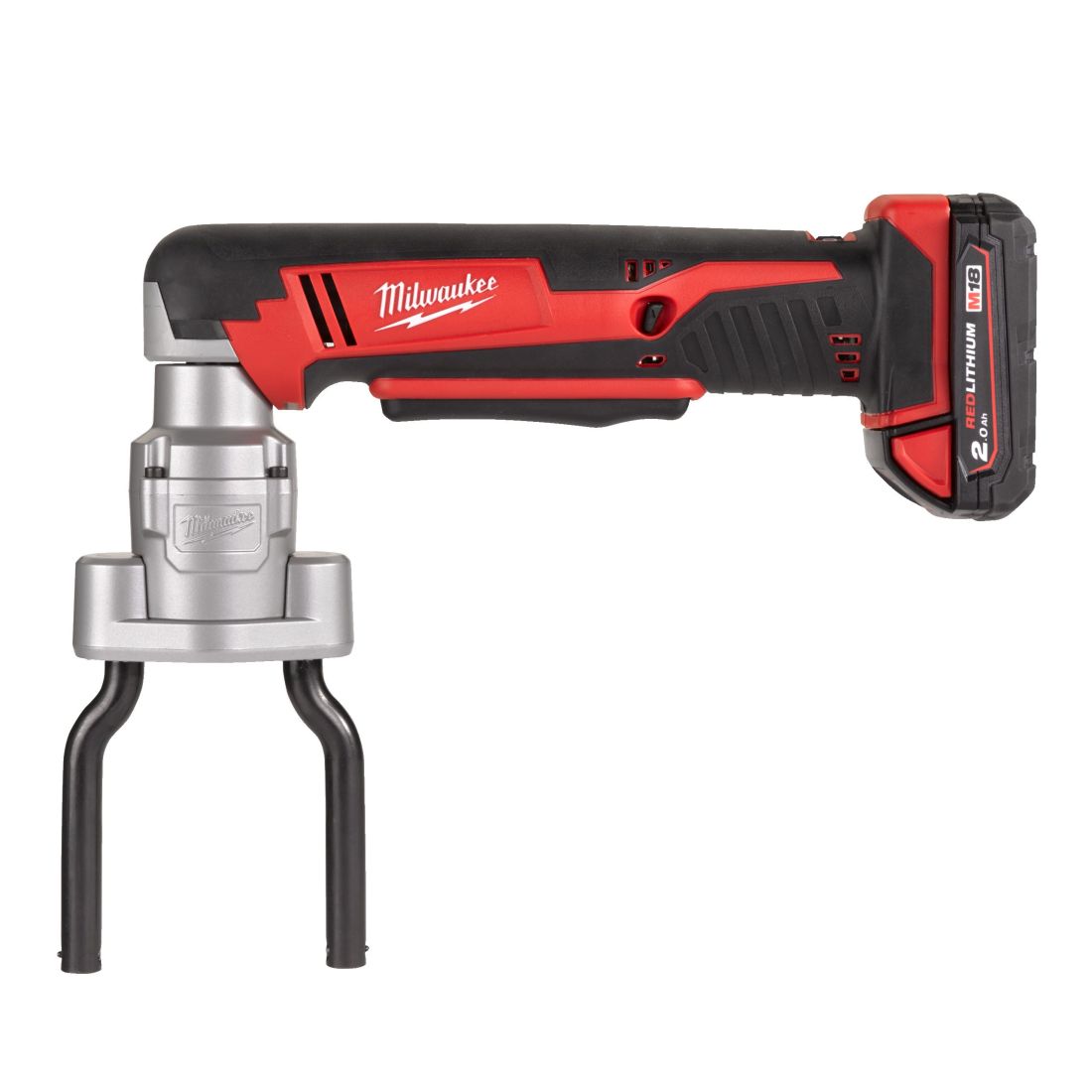 Інструмент для кабельних конекторів акумуляторний MILWAUKEE, M18 BSBT-202X (зарядний пристрій М12-18 FC. 2 акумулятори М18 В2 2А (4933493289)