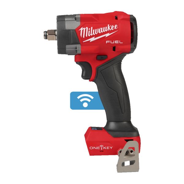 Гайковерт акумуляторний безщітковий TORQUE-SENSE 1/2'' MILWAUKEE, M18 ONEFIW2FC12-0X, 67-203Нм (каркас, кліпса для реміня Dкейс) (4933493412)