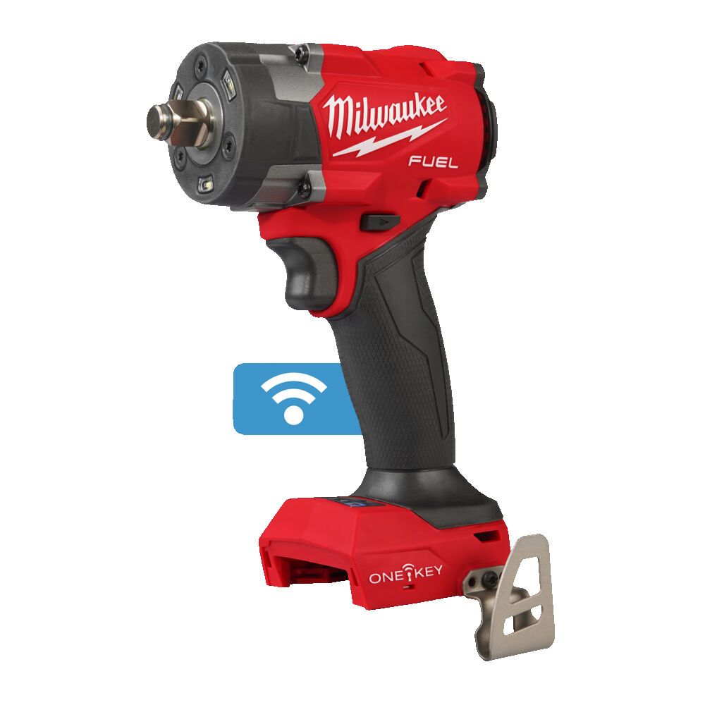 Гайковерт акумуляторний безщітковий TORQUE-SENSE 1/2'' MILWAUKEE, M18 ONEFIW2FC12-0X, 67-203Нм (каркас, кліпса для реміня Dкейс) (4933493412)