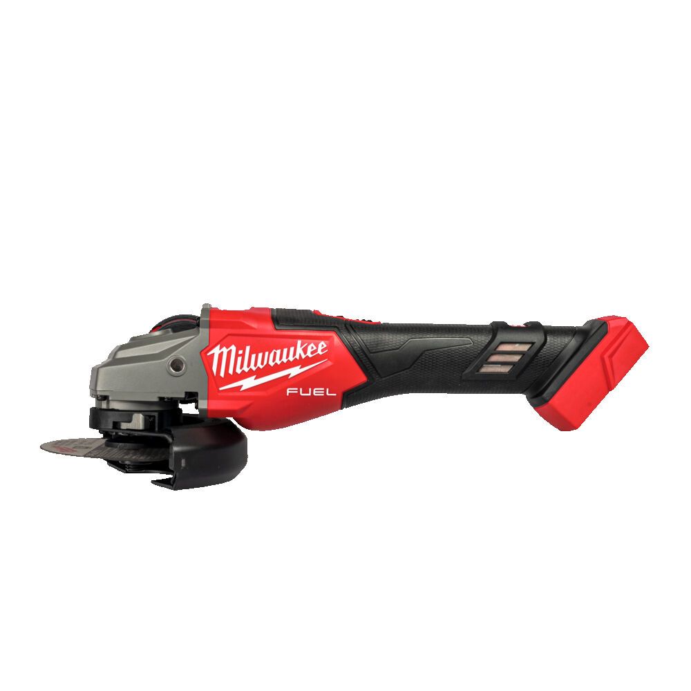 Шліфмашина кутова - болгарка акумуляторна безщіткова MILWAUKEE, M18 FHSAG125XB2-0X, діаметр 125мм (каркас, антивібраційна бічна (4933493415)