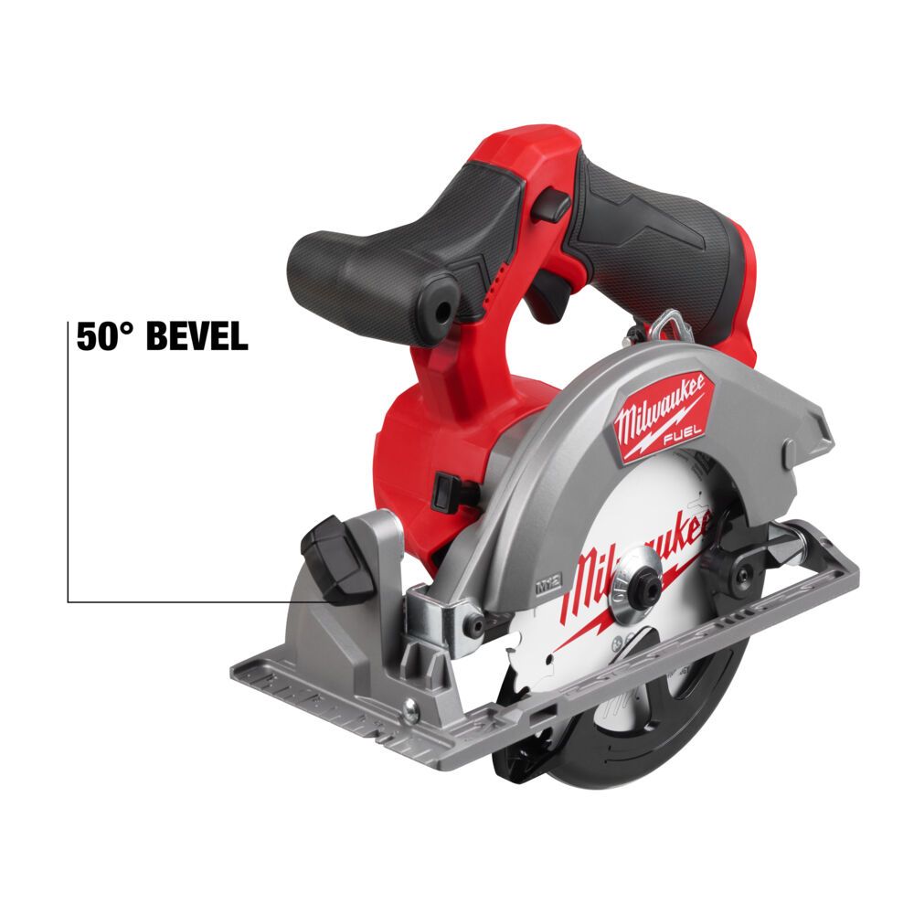 Пила дискова ручна акумуляторна безщіткова MILWAUKEE, M12 FCS442-0, діаметр 140мм (каркас, диск, картонне пакування) (4933493488)