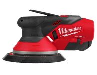 Шліфмашина ексцентрикова акумуляторна безщіткова MILWAUKEE, M12 FROS2.5-0, діаметр 150мм (каркас, пиловідвід, картонне пакування (4933493647)