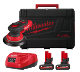 Шліфмашина ексцентрикова акумуляторна MILWAUKEE M12 FROS2.5-502X O150мм (ЗП+2акум.Х5Аг+HD кейс) (4933493648)