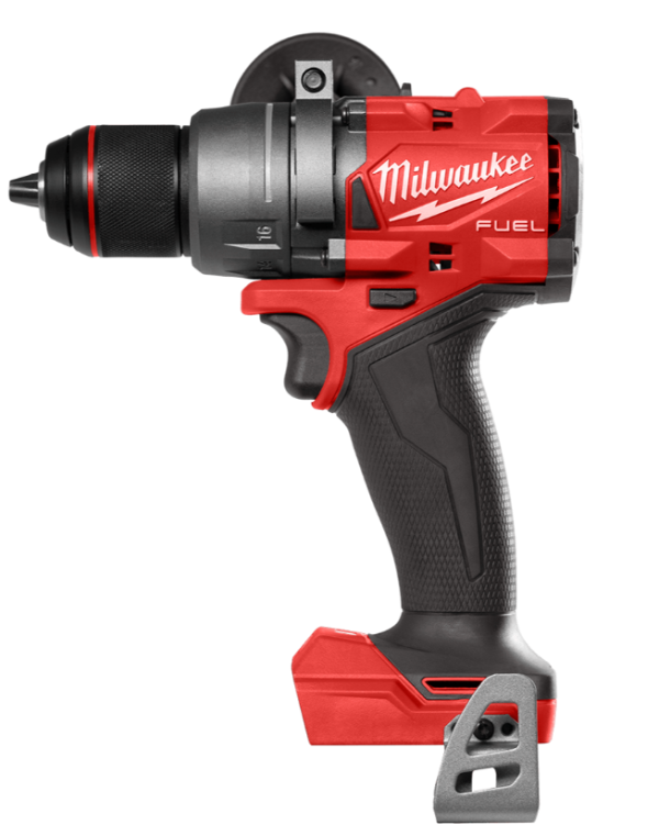 Дриль-шуруповерт акумуляторний безщітковий MILWAUKEE M18 FDD3-0, 158Нм (каркас, кліпса для ременя, бічна рукоять, картонна упако (4933498059)
