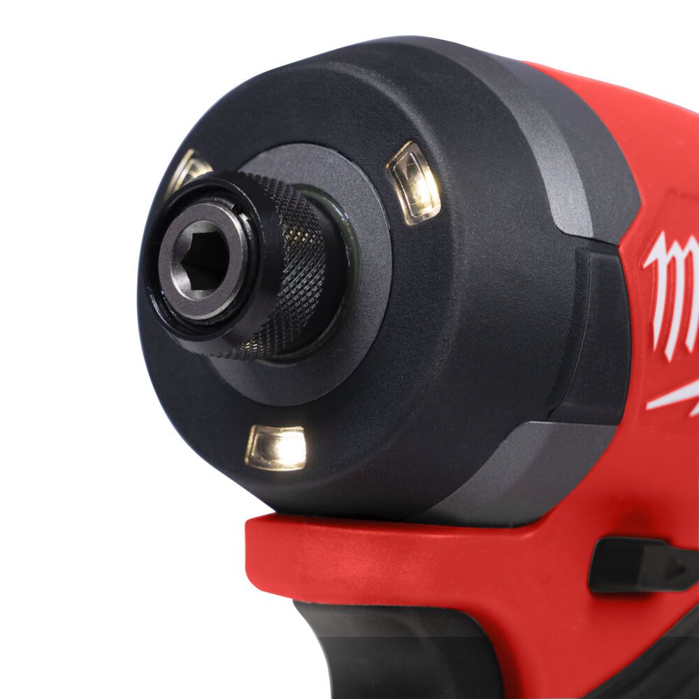Шуруповерт ударний акумуляторний безщітковий 1/4'' HEX MILWAUKEE, M18 FID3-0, 226Нм (каркас, кліпса для реміня, тримач для біт, (4933498061)