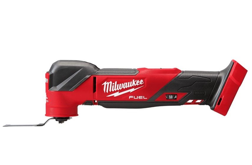 Інструмент багатофункціональний акумуляторний MILWAUKEE, M18 FMT-0 (каркас, лезо для деревини, шліфувальна підошва, наждачний па (4933498065)