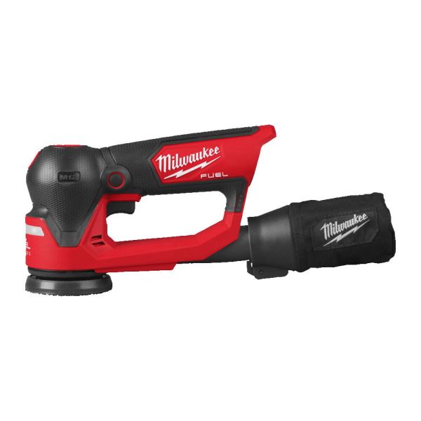 Шліфмашина ексцентрикова акумуляторна безщіткова MILWAUKEE, M12 FSDR75-0B, діаметр 75мм (каркас, пилозбірник, картонне пакування (4933498232)