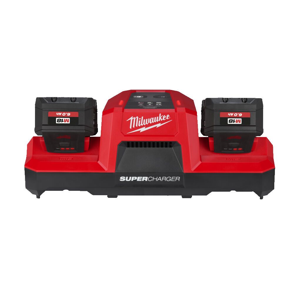Енергокомплект Li-Ion MILWAUKEE, M18 FORGENRG-602 DBSC (зарядний пристрій M18 DBSC, 2 акумулятори М18 FB6 6Аг, картонне пакуванн (4933498549)