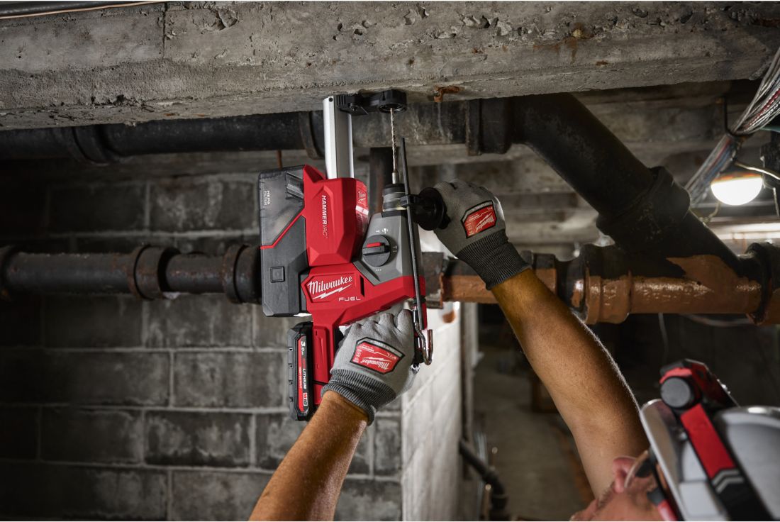 Перфоратор акумуляторний SDS-PLUS MILWAUKEE, M18 FHAC16-0X, 1,7Дж (каркас, HDкейс) (4933498583)