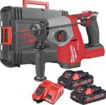 Перфоратор акумуляторний SDS-PLUS MILWAUKEE, M18 FHAC16-302X, 1,7Дж (зарядний пристрій М12-18 FC, 2 акумулятори М18 НВ3 3Аг, HDк (4933498584)