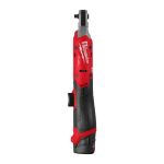 Гайковерт-трещітка акумуляторний безщітковий 1/4'' MILWAUKEE, M12 FIR14G2-252B, 61Нм (зарядний пристрій С12, 2 акумулятори М12 H (4933498934)