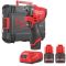Гайковерт акумуляторний безщітковий 3/8'' MILWAUKEE, M12 FSCIWF38-252X, 305Нм, з кільцем (зарядний пристрій С12 С, 2 акумулятори (4933498970)