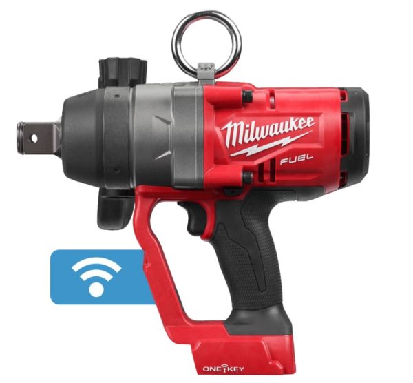 Гайковерт акумуляторний безщітковий 1'' MILWAUKEE, M18 ONEFHIWF1-0, 2400Нм, з кільцем (каркас, картонне пакування) (4933499162)