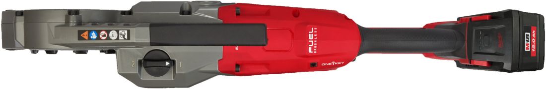 Інструмент різьбонарізний акумуляторний безщітковий MILWAUKEE M18 FPT2-121C (зарядний пристрій M12-18 FC, 1 акумулятор FB12 12Аг (4933499200)
