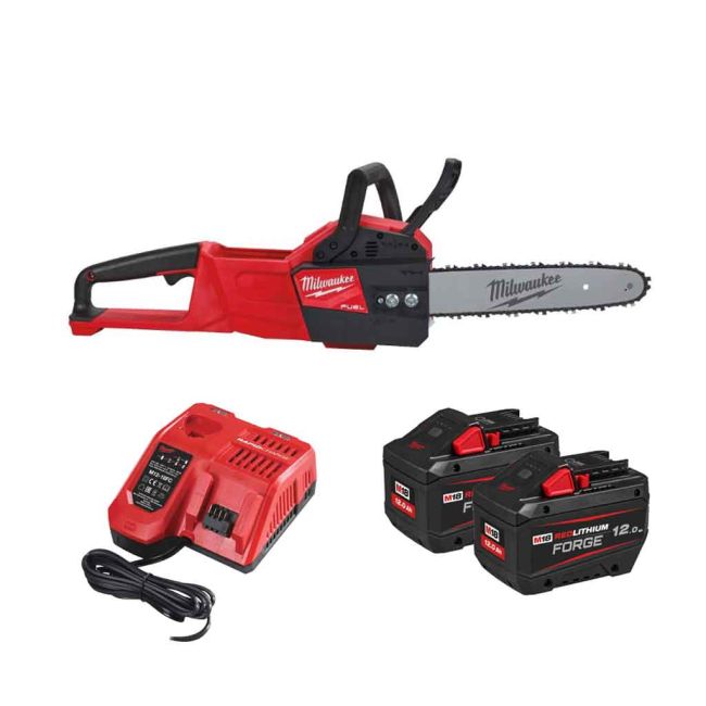 Пила ланцюгова акумуляторна MILWAUKEE M18 FCHSC-122, 300мм  (ЗП+2ак.Х12Аг) FORGE™ (4933499219)