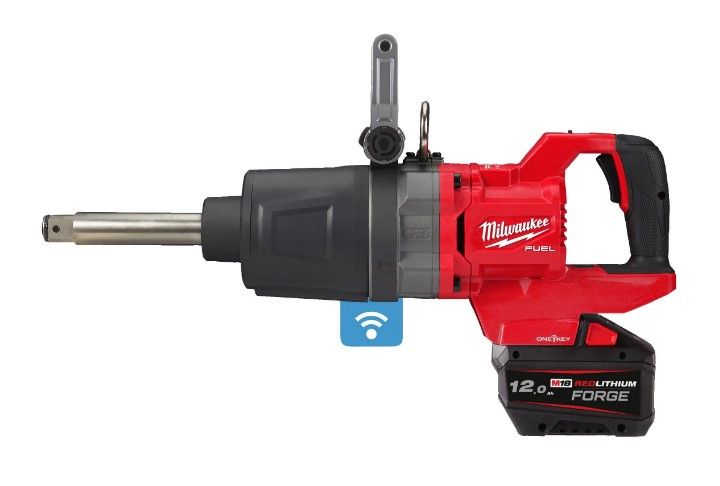 Гайковерт акумуляторнbй безщітковий 1'' MILWAUKEE, M18 ONEFHIWF1D-121C, 2711Нм (зарядний пристрій M12-18 FC, 1 акумулятор М18 FB (4933499251)
