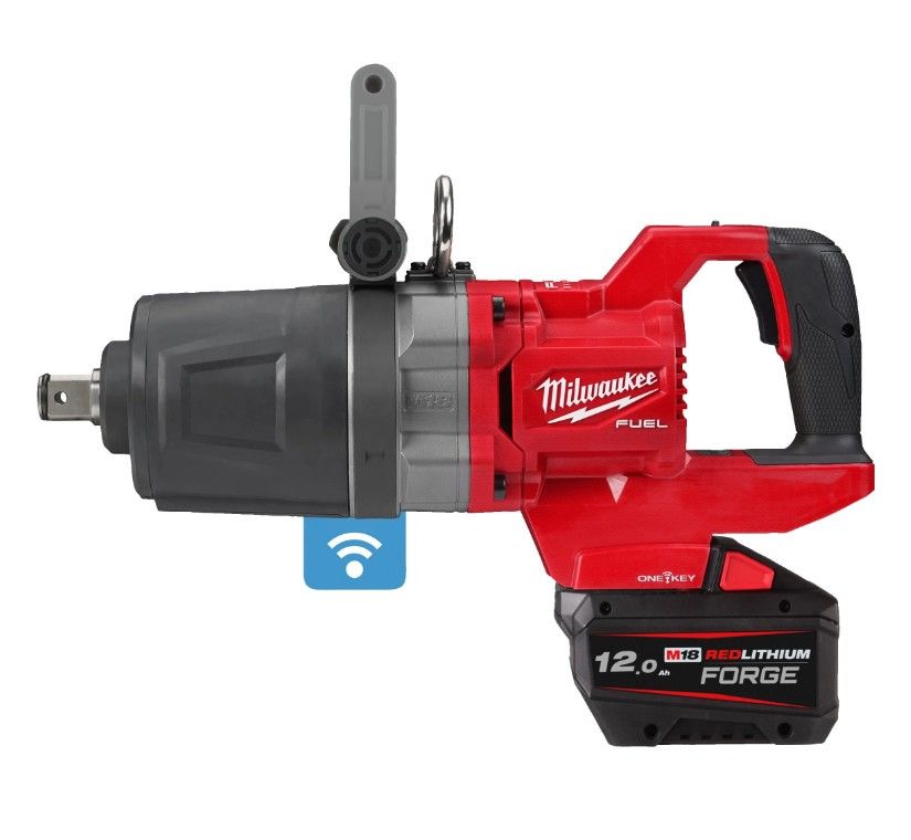 Гайковерт акумуляторний безщітковий 1'' MILWAUKEE, M18 ONEFHIWF1DS-121C, 2711Нм (зарядний пристрій M12-18 FC, 1 акумулятор FB12 (4933499253)