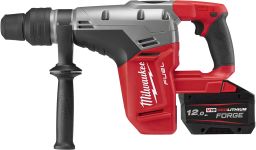 Перфоратор акумуляторний безщітковий SDS-MAX  MILWAUKEE, M18 CHM-121C (зарядний пристрій M12-18 FC, 1  акумулятор FB12 12Аг, кей (4933499271)
